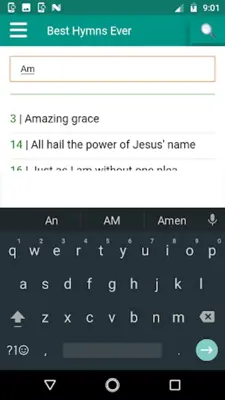 Greatest hymns ever (offline) android App screenshot 0