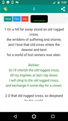 Greatest hymns ever (offline) android App screenshot 9