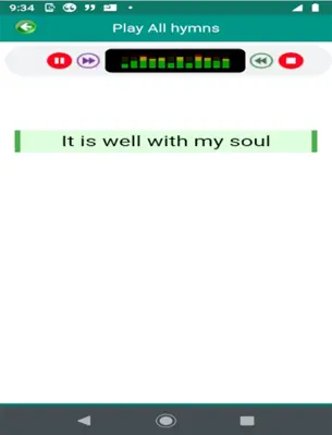 Greatest hymns ever (offline) android App screenshot 4