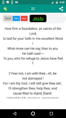 Greatest hymns ever (offline) android App screenshot 7